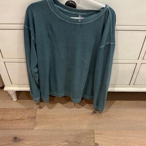 FP Movement by Free People Teal Long Sleeve Top